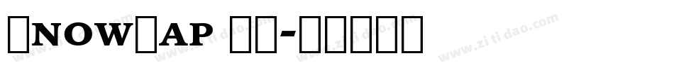 SnowCap BT字体转换